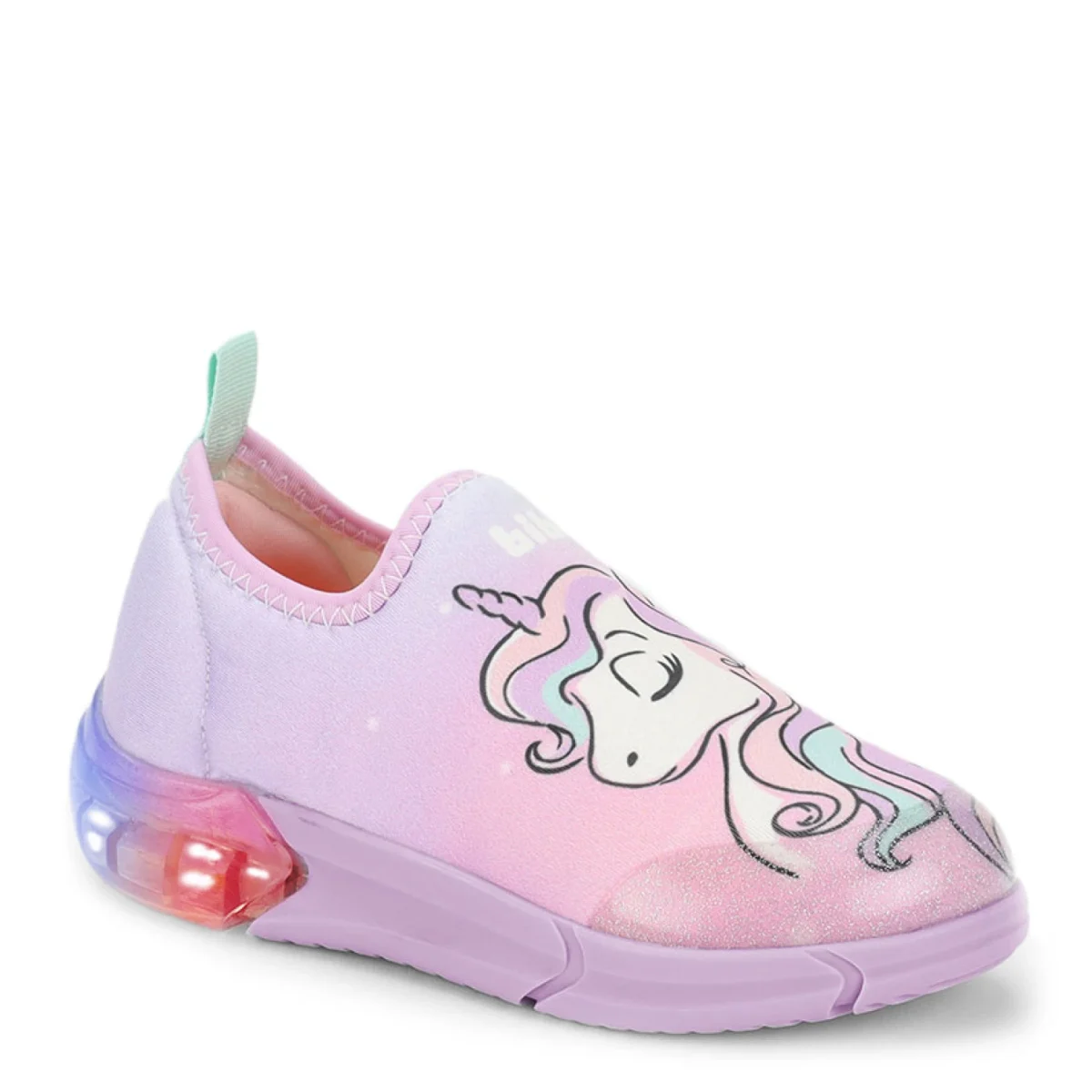Championes de Niña Bibi Space Waves Unicornio Luces